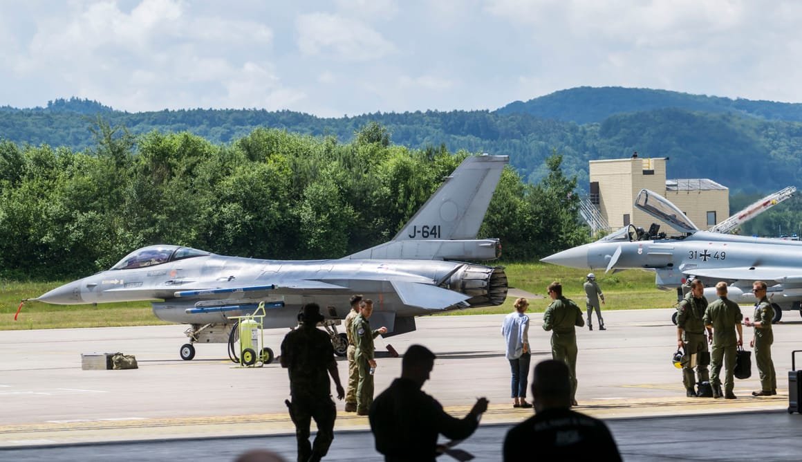 Ramstein Air Base Hosts Combat Plane Exercise