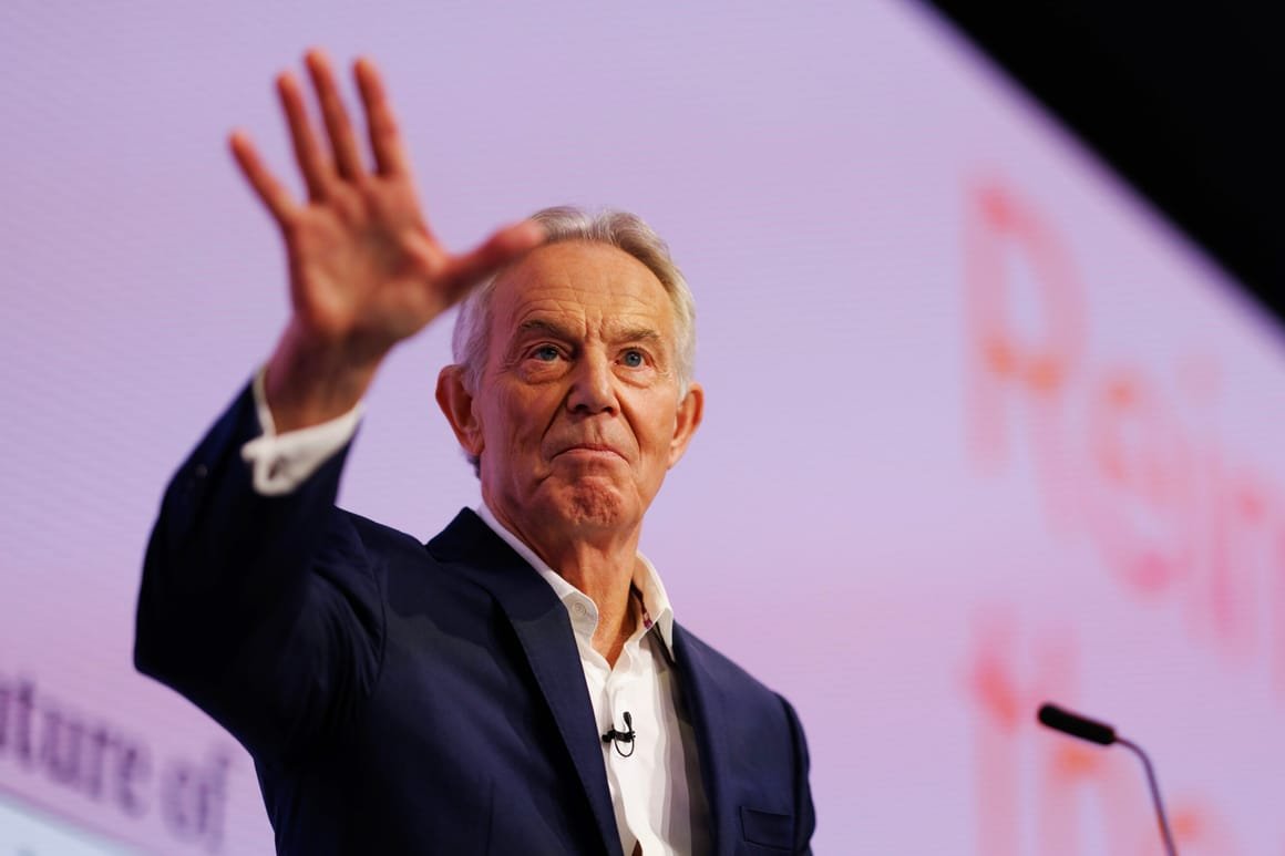 Tony Blair And Wes Streeting Speak At Future Of Britain Conference 2024