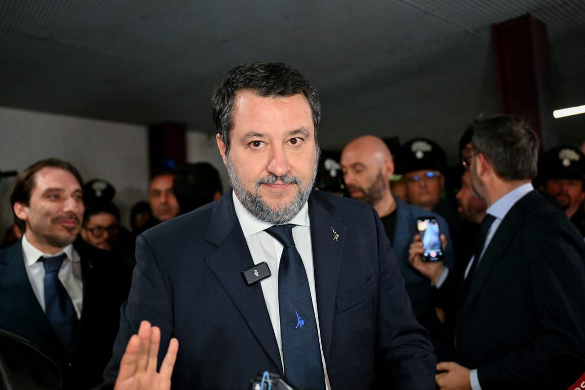 ITALY-POLITICS-JUSTICE-MIGRATION-SALVINI