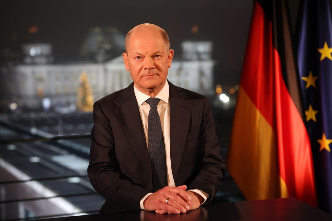 Chancellor Scholz Records New Year’s Address To The Nation