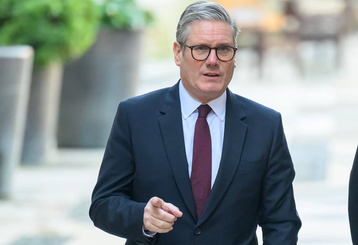 Prime Minister Keir Starmer Meets With Law Enforcement Officers As He Sets Out New Sanctions Targeting Illegal Migration