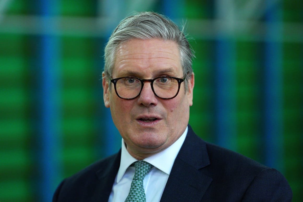 British Prime Minister Keir Starmer Visits Ukraine