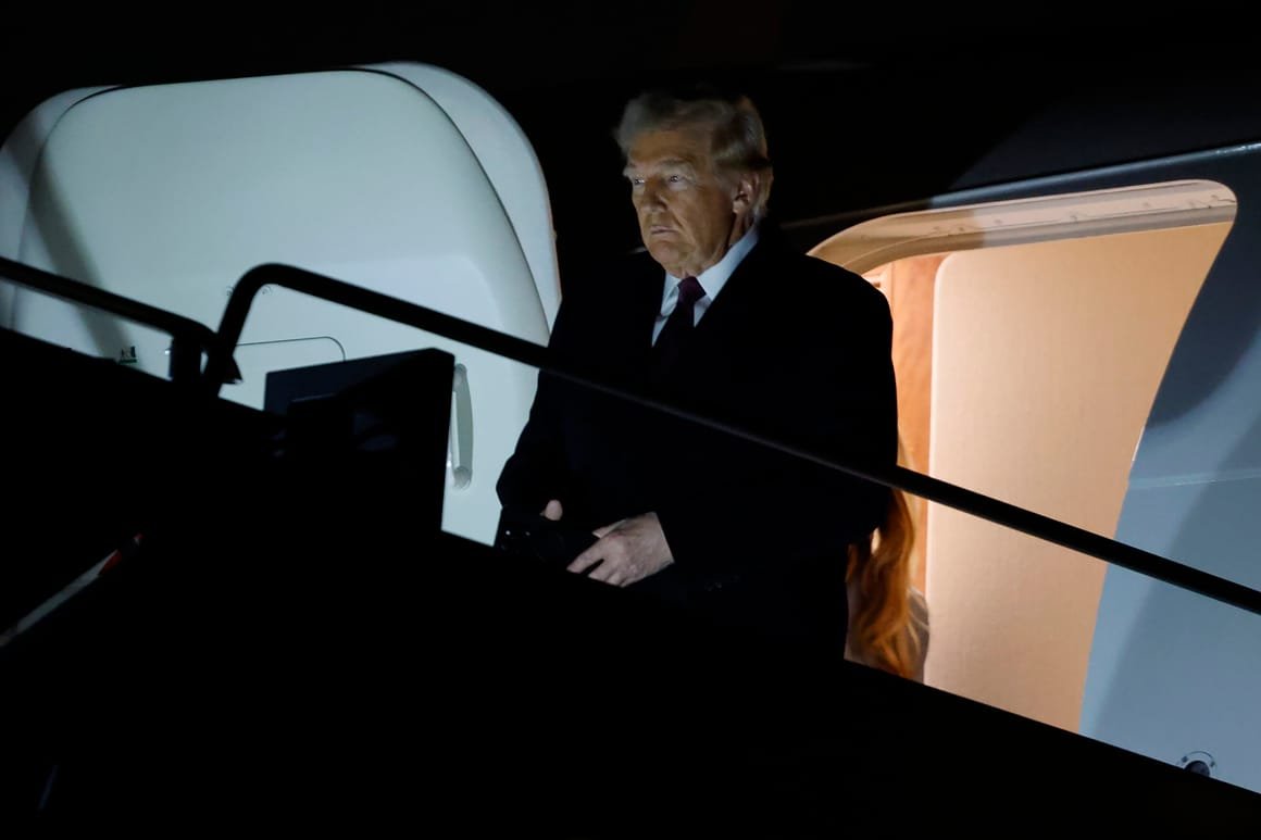 gettyimages-2194621591-scaled-1 President-Elect Trump Arrives At Washington Dulles International Airport Ahead Of Inauguration