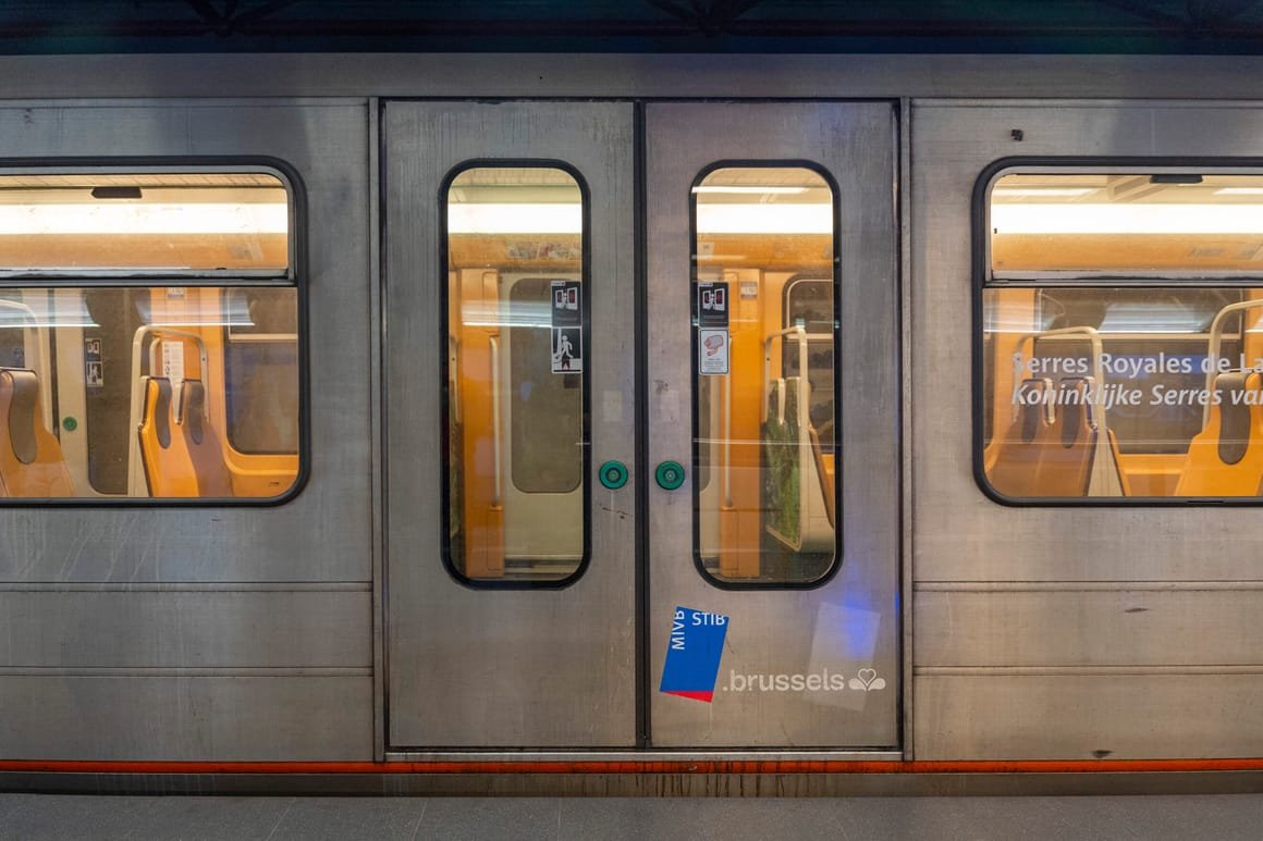 BELGIUM-BRUSSELS-METRO-SUBWAY