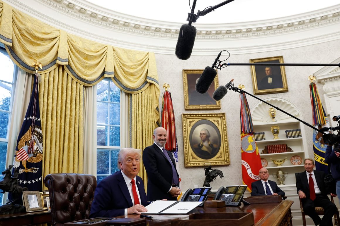 President Trump Signs Executive Orders At The White House