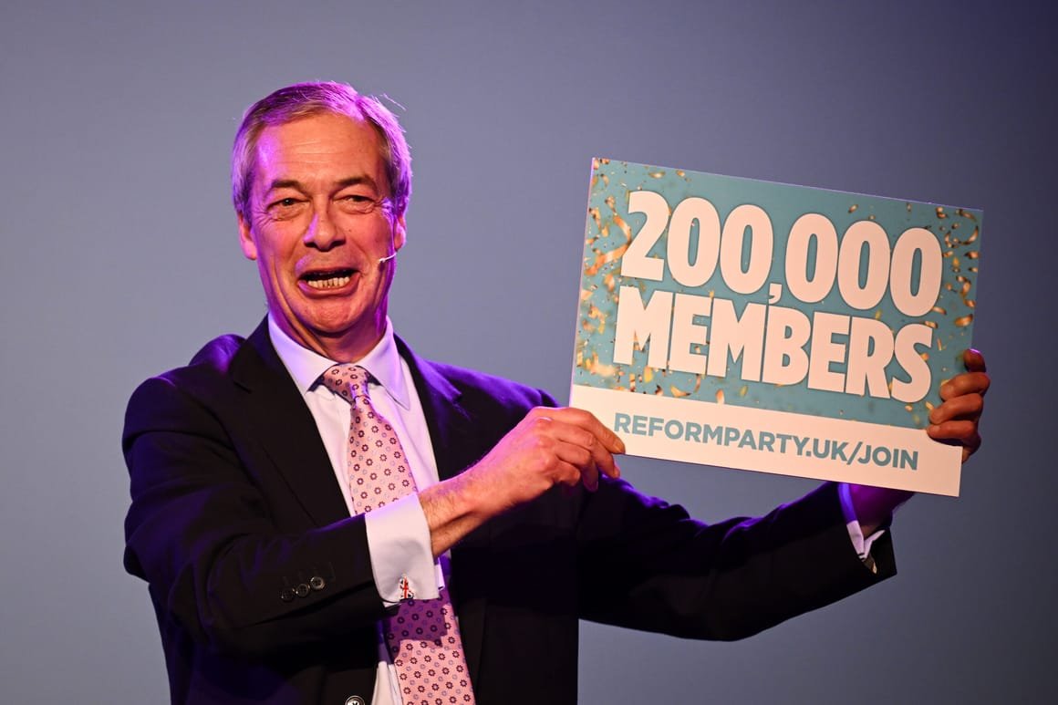 Reform UK Holds a Regional Conference In Wiltshire