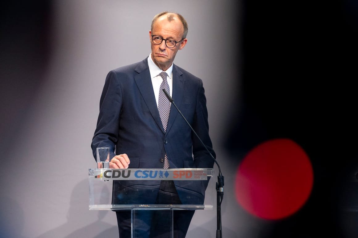 Christian Democrats (CDU/CSU) And Social Democrats (SPD) Present Coalition Agreement