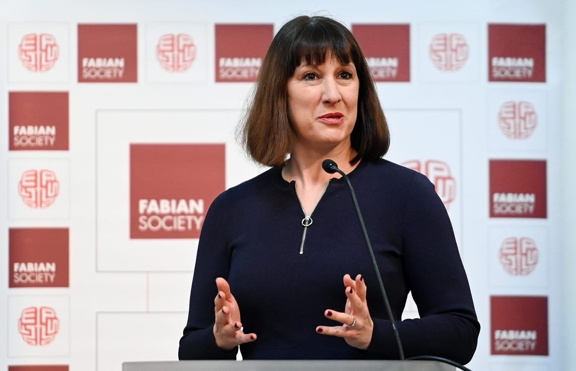 Shadow Chancellor Rachel Reeves speech