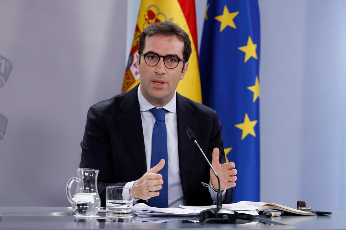 Spanish government’s first cabinet meeting of the year in Madrid