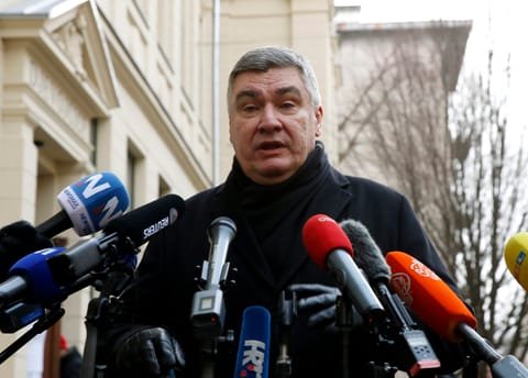 Populist incumbent sailing to victory in Croatia presidential election