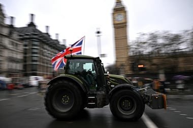 Tears and tractors as Britain’s farmers rage at Labour