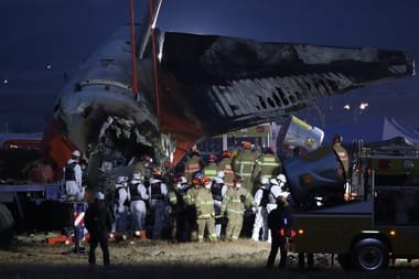 More than 170 people killed in fiery plane crash in South Korea