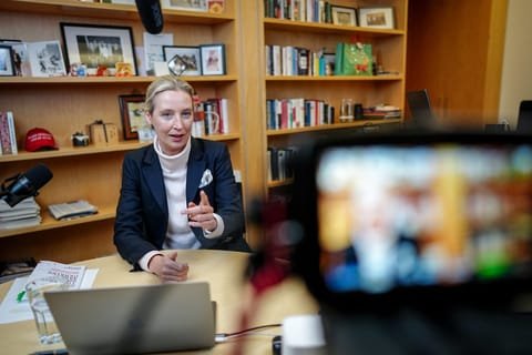 Musk hosts love-fest with far-right AfD chief on X