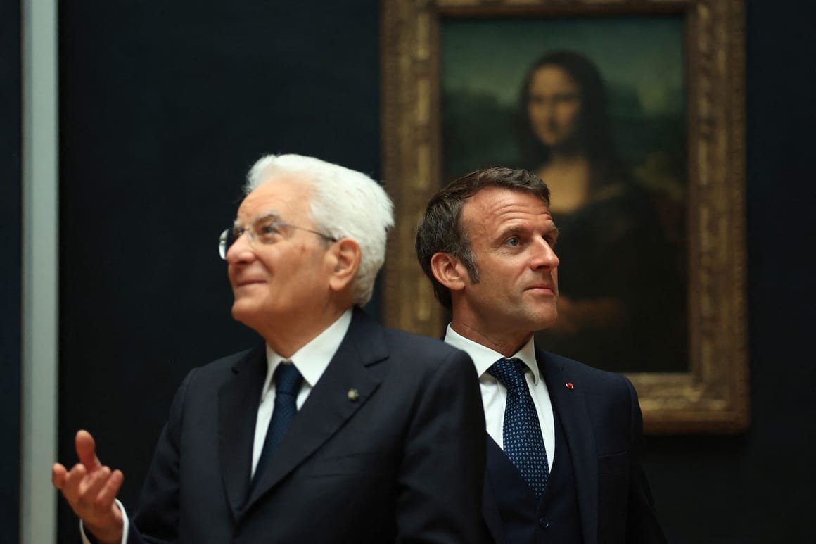 FRANCE-ITALY-POLITICS-DIPLOMACY-CULTURE-ART