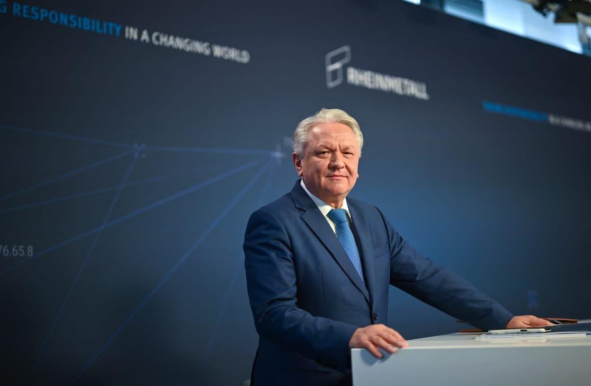 GERMANY-COMPANY-EARNINGS-WEAPONRY-RHEINMETALL