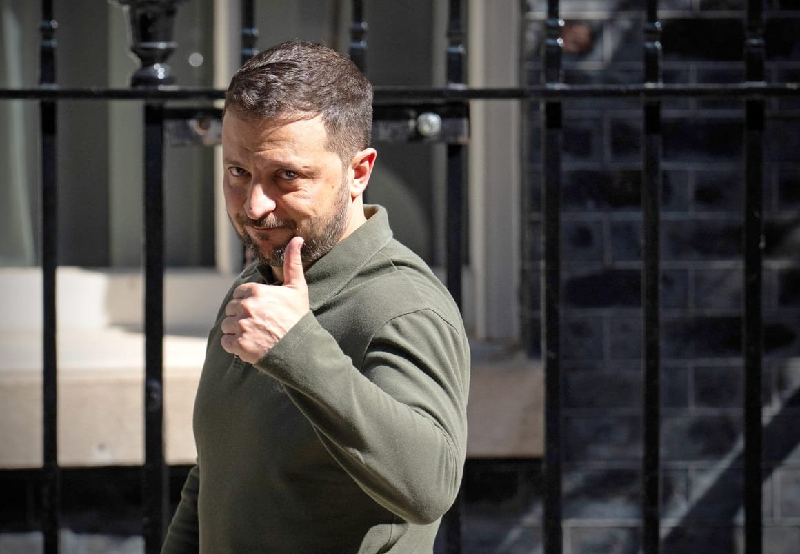 Keir Starmer Welcomes Volodymyr Zelenskyy To Downing Street