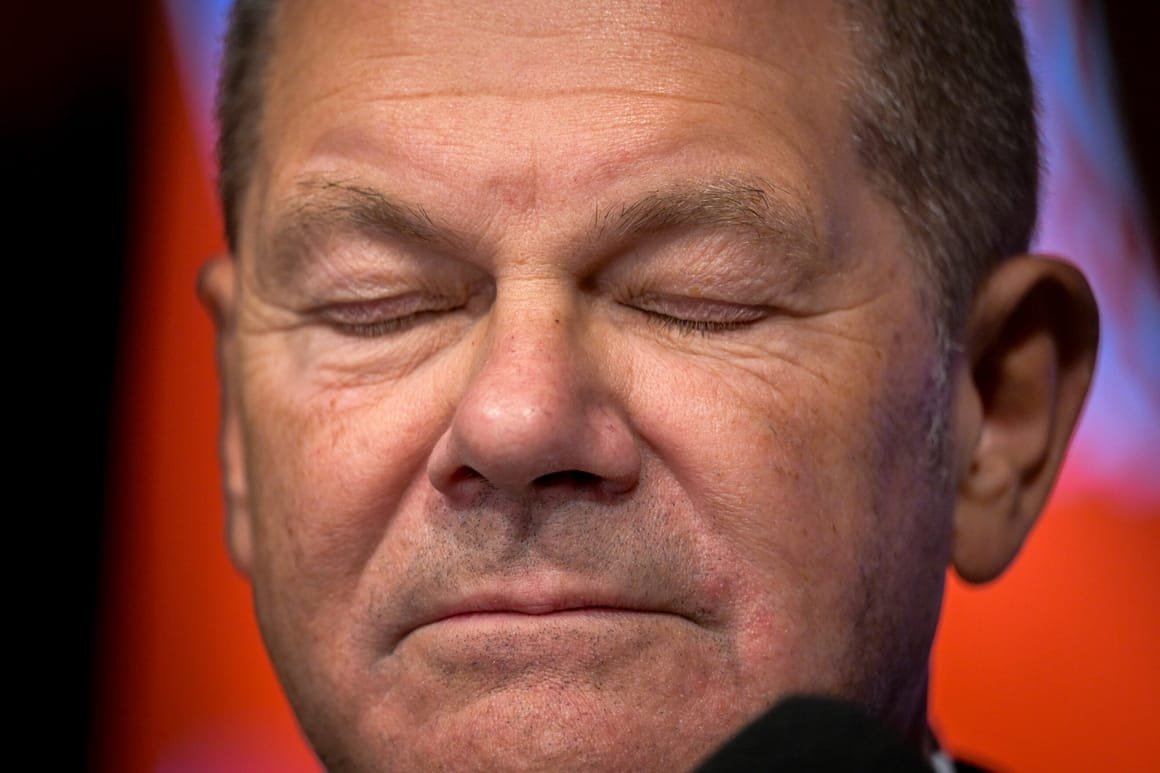 Scholz Campaigns In North Rhine-Westphalia
