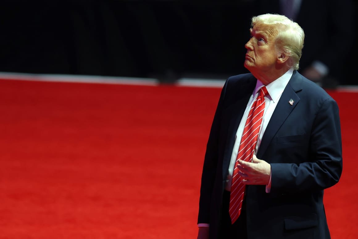 Donald Trump Holds Victory Rally In Washington DC On Eve Of Inauguration
