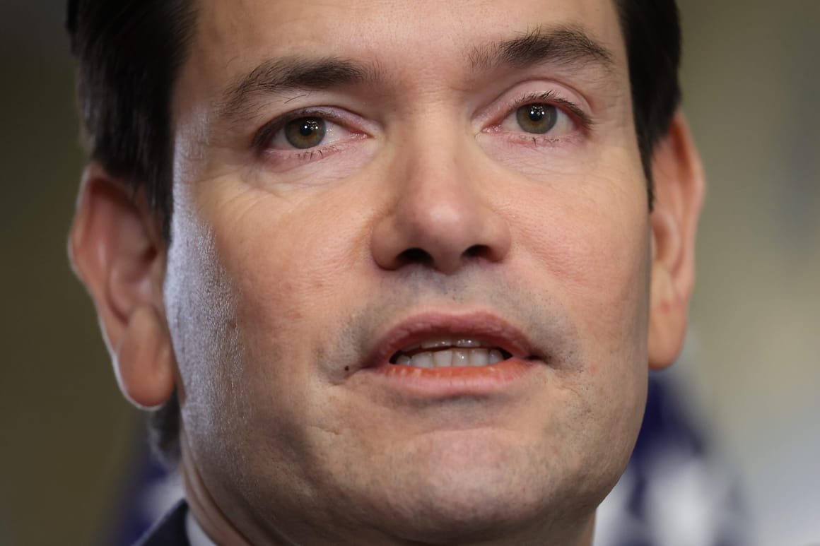Vice President Vance Swears In Marco Rubio As Secretary Of State