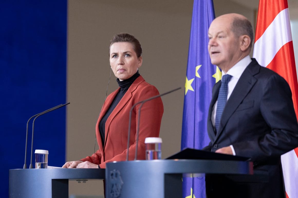 German Chancellor Scholz And Danish Prime Minister Frederiksen Meet As Trump Seeks Greenland Control