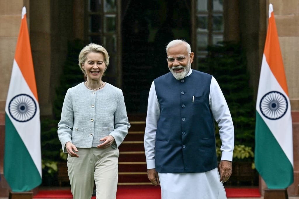 EU, India agree to finalize free-trade pact this year, von der Leyen says