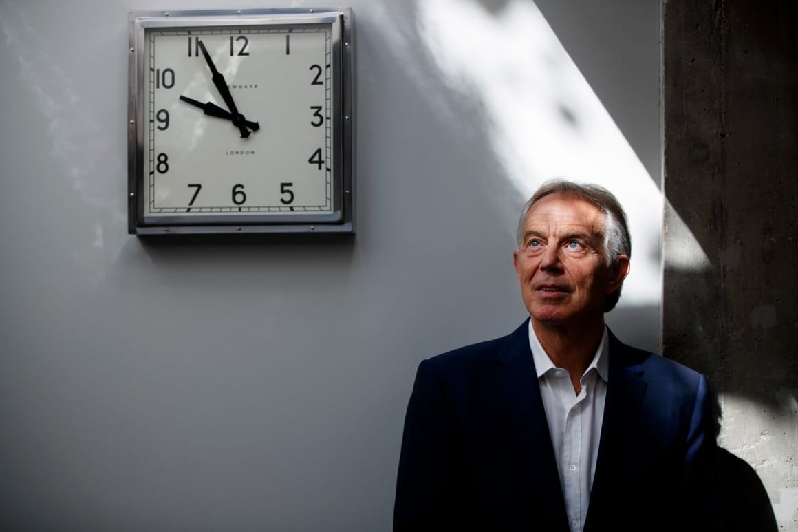 TOPSHOT-BRITAIN-EU-BREXIT-POLITICS-BLAIR