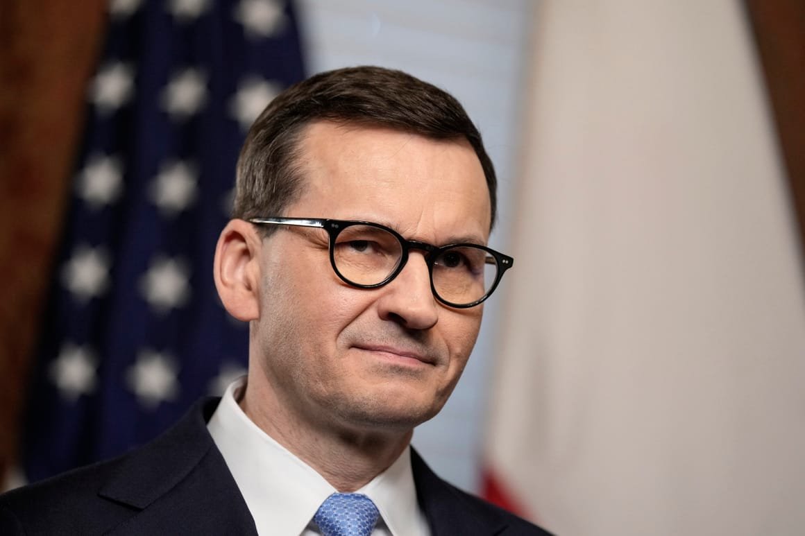 Vice President Harris Meets With Visiting Prime Minister Morawiecki Of Poland