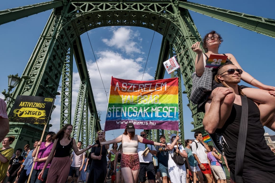 Budapest Pride March Takes Place Against A Backdrop Of The Hungarian Government’s Anti-LGBT Campaign