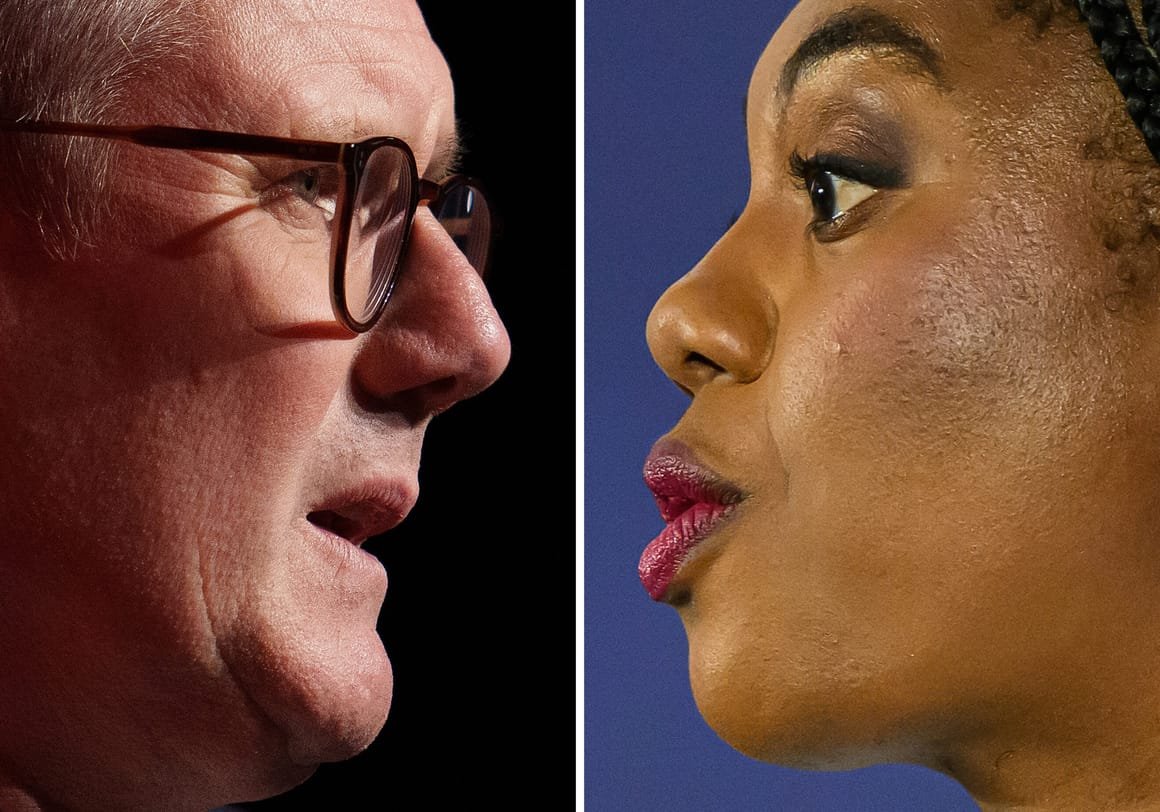 Prime Minister Sir Keir Starmer and Conservative Party Leader Kemi Badenoch