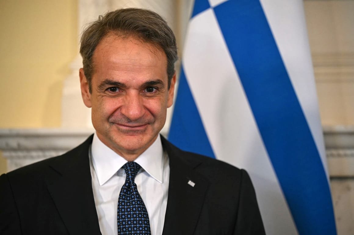 British Prime Minister Keir Starmer Hosts Greek Prime Minister Kyriakos Mitsotakis At Downing Street