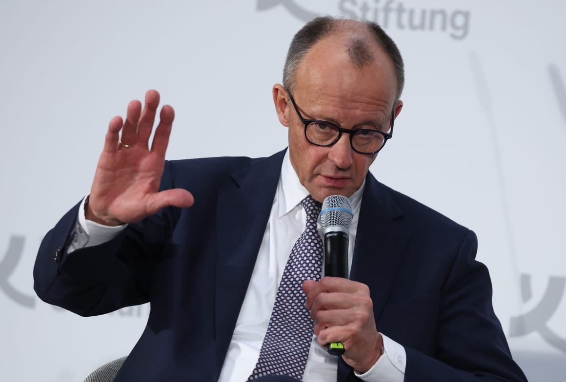 Friedrich Merz Speaks At Koerber Global Leaders Dialogue