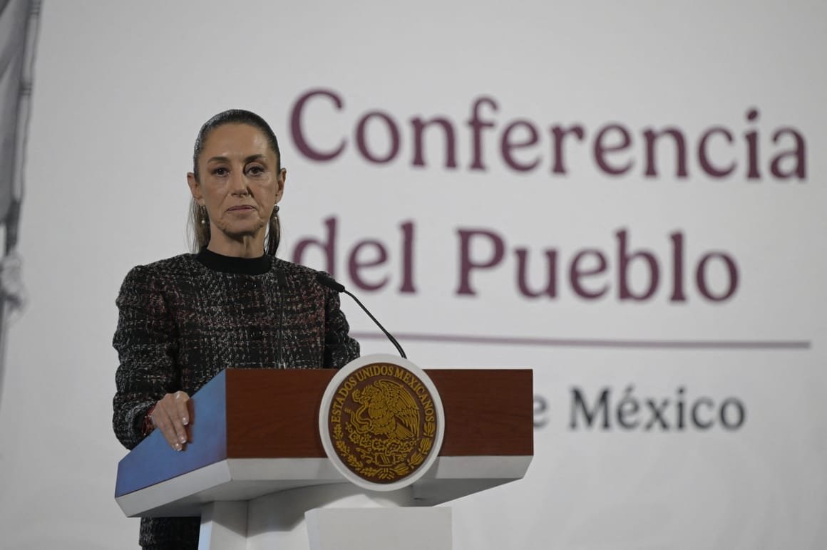 MEXICO-PRESSER-SHEINBAUM