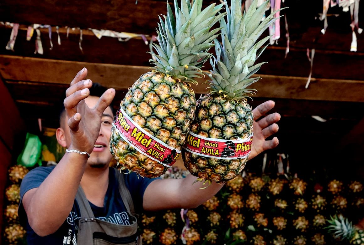 MEXICO-US-ECONOMY-PINEAPPLE-TARIFFS