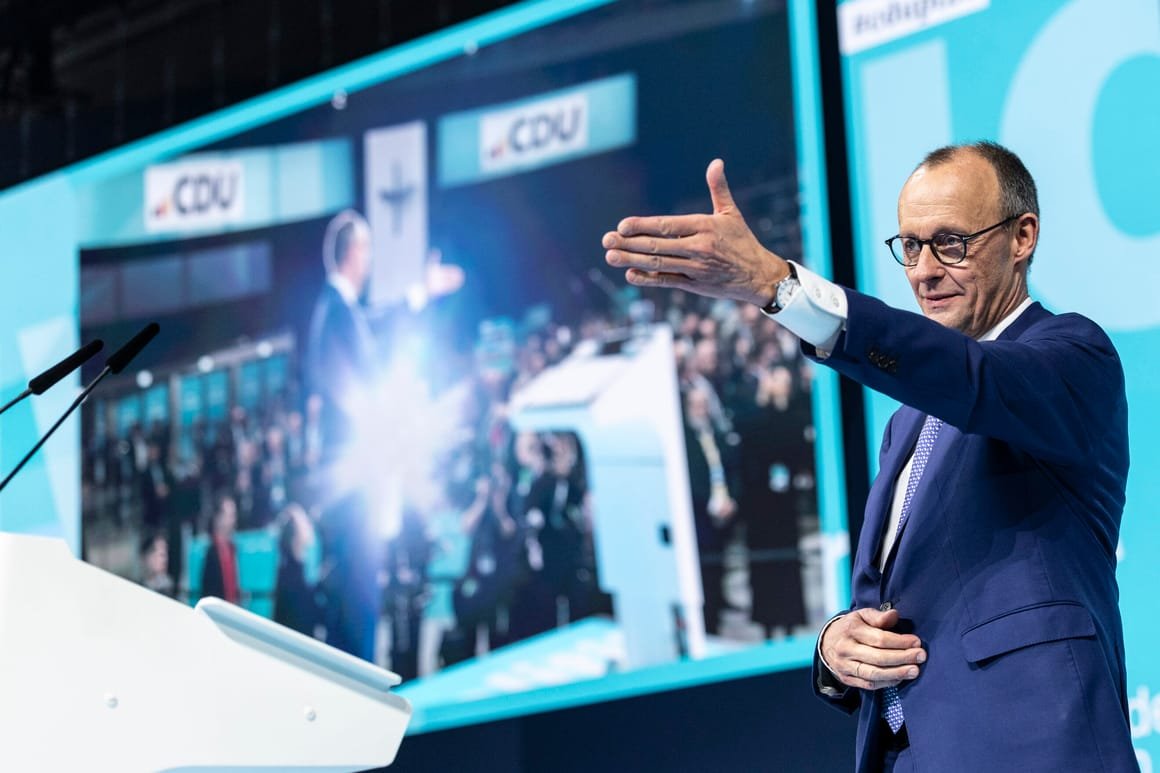 CDU Holds Party Congress As Elections Near