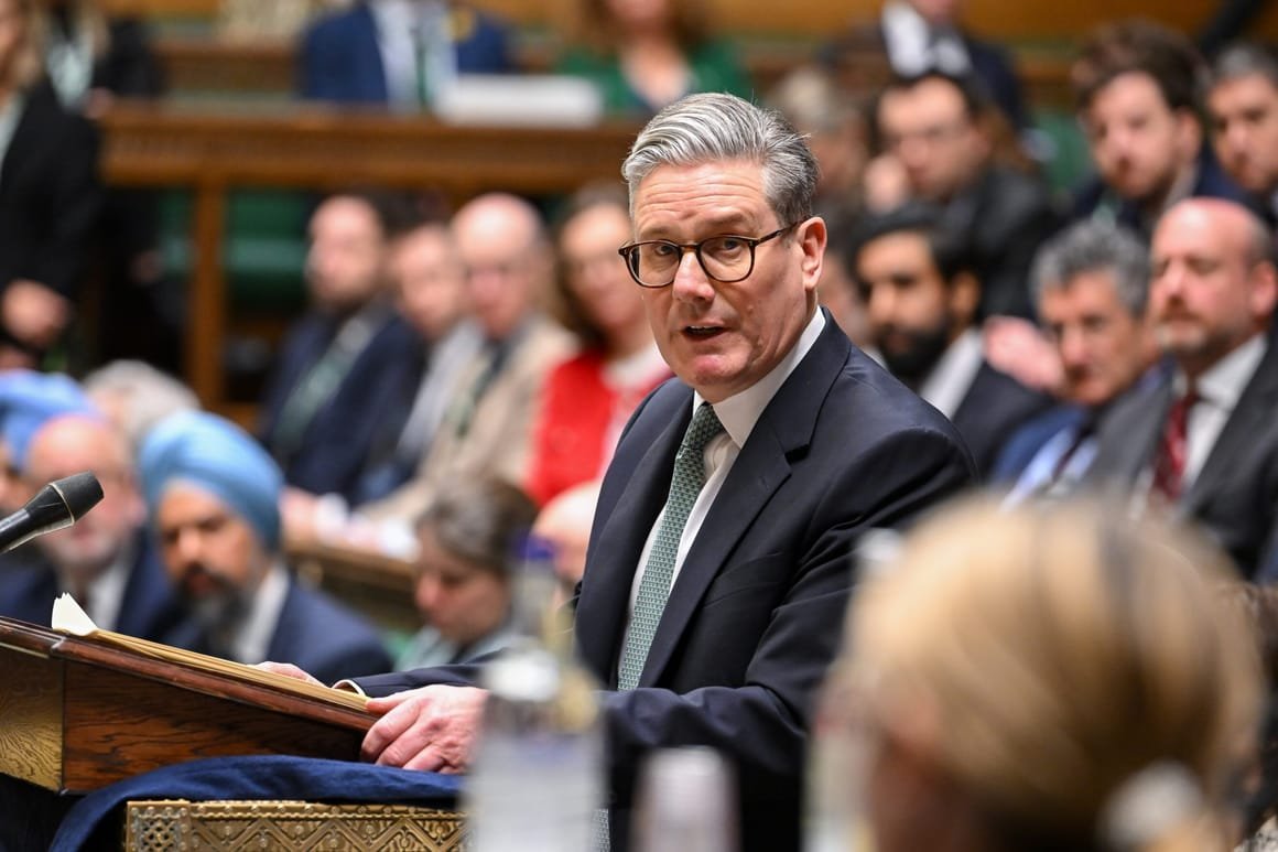 British Prime Minister Starmer delivers statement on defence and security