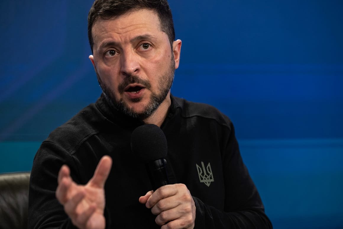 President Zelensky Holds Press Conference Ahead Of Third Anniversary Of Russia’s Invasion Of Ukraine