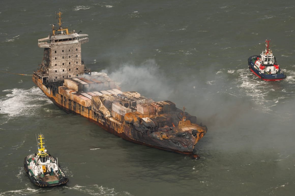 Vessels Collide Off Coast Of Humber Estuary