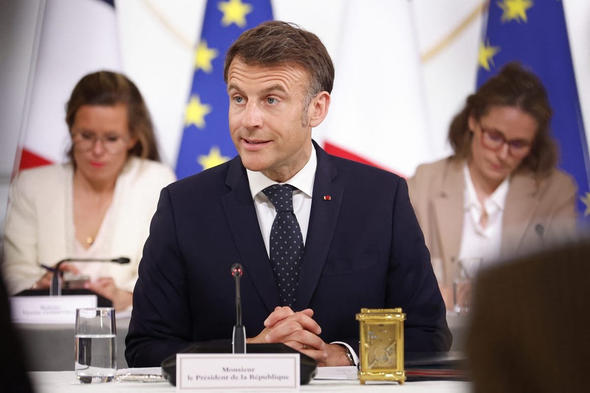 FRANCE-US-POLITICS-DIPLOMACY-ECONOMY-TARIFFS