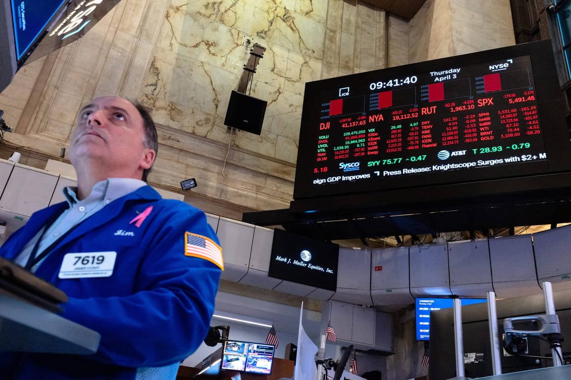 Stock Markets Open Thursday Morning After President Trump Announces New Reciprocal Tariffs