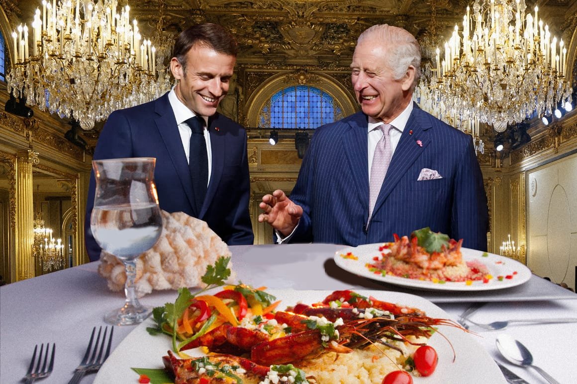 macron_charles_lobster