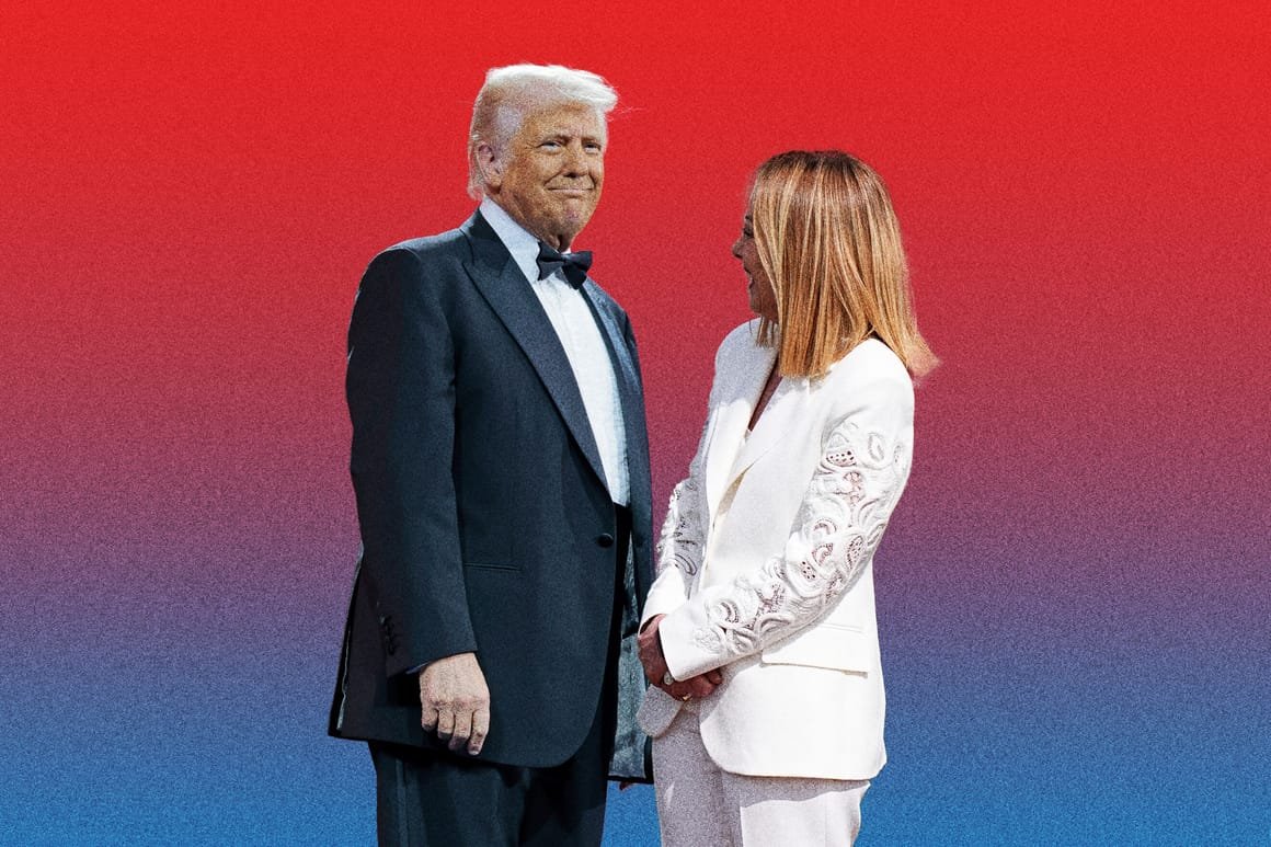 meloni trump